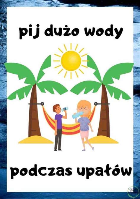 Bezpieczne Wakacje Plakat Obrazki Prace Plastyczne Nakawie Pl