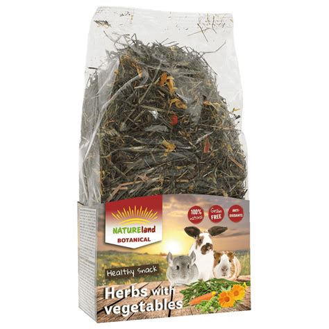 Natureland Botanical Herbs With Vegetables 125g Pet Palace Dublin Petshop