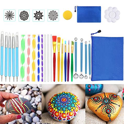 Multi Pieces Mandala Dotting Tools For Painting Rocks Acrylic Rods