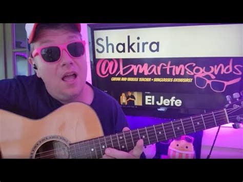 El Jefe Shakira Fuerza Regida Guitar Tutorial Beginner Lesson