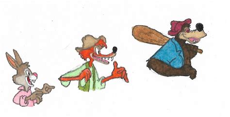 Brer Rabbit Brer Fox And Brer Bear By Brazilianferalcat On Deviantart