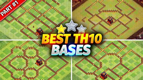 Best Th10 Base Link 2024 New Town Hall 10 Trophy War Farming Cwl Base Clash Of Clans Youtube