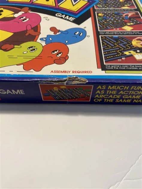 JEU DE SOCIÉTÉ Vintage 1980 Pac Man Pacman Complet Milton Bradley Jouet