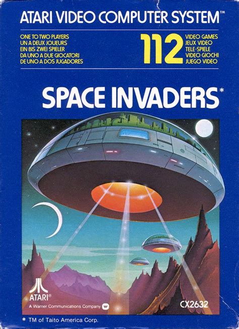 Space Invaders 1980 Atari 2600 Box Cover Art MobyGames