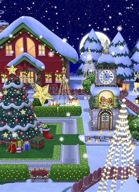 【ポケ森】復刻アイテムやガーデンイベント「ジングルのクリスマスイルミネーション」の家具を使ったレイアウトまとめ⑧【レイアウト】【まとめ