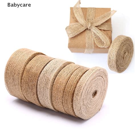 Babycare Fita De Juta Natural Vintage M Pacote De E Para Festa De