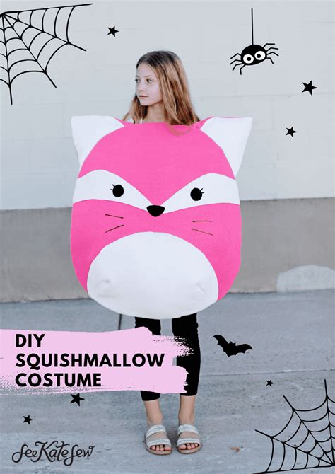 Diy Squishmallow Costume See Kate Sew