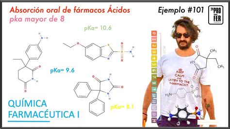 Absorci N De F Rmacos Cidos Con Pka Mayor De Grupos Funcionales