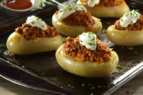 Papitas Rellenas Con Carne Molida