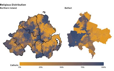 Northern Irish Parliamentary Constituencies • Cory McCartan