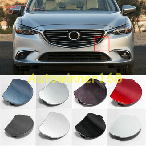 Front Bumper Tow Towing Eye Hook Cover Cap Gw F A For Mazda