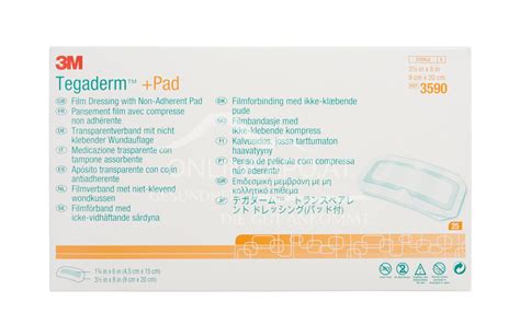 M Tegaderm Pad Transparentverband Mit Nicht Klebender Wundauflage