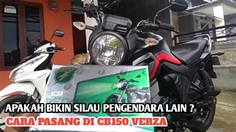 PASANG RTD 6 SISI DI CB 150 VERZA PASANG LAMPU LED RTD 6 SISI VERZA