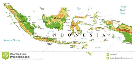 Indonesia Map (Google). | Download Scientific Diagram