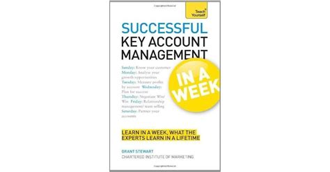 Successful Key Account Management In A Week Be A Brilliant Key Account