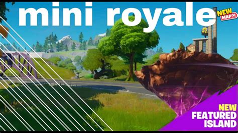 Mini Royale 5036 7940 9462 By Timoyt Fortnite Creative Map Code