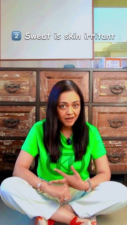 Can Sweat Cause Acne By Dr Rashmi Shetty Youtube