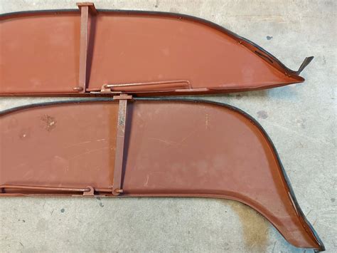 1965 Fender Skirts Ford Fairlane Flush Mount Pair Steel Foxcraft Fws 65