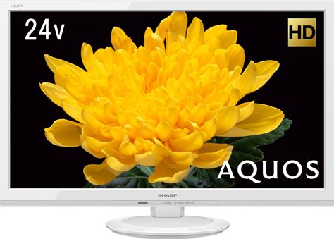 Amazon シャープ Aquos 24v型 ハイビジョン 液晶テレビ ホワイト Lc 24p5 W テレビ 通販