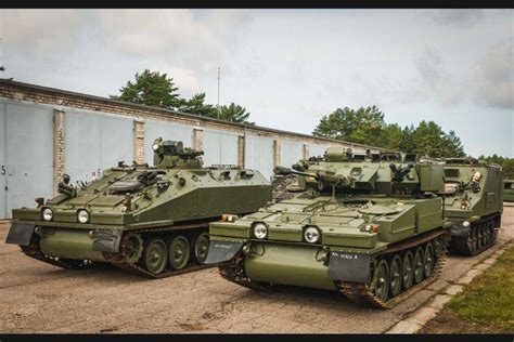 A batch of 4 CVR (T) armored vehicles arrived in Latvia