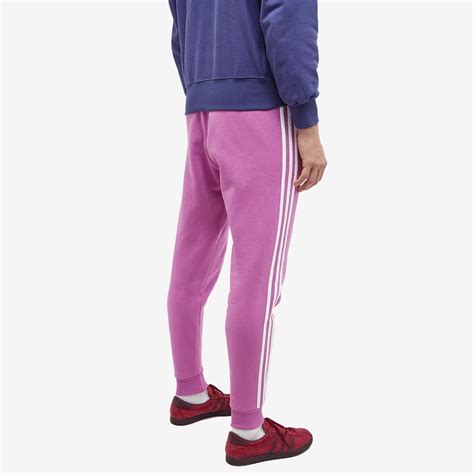 Adidas Mens 3 Stripe Pant In Semi Pulse Lilac Adidas