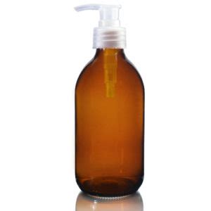 Ml Amber Glass Sirop Bottle Amphorea Ltd