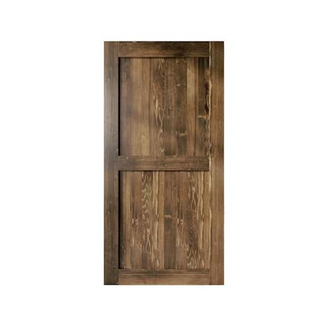 HOMACER 48 In X 84 In H Frame Walnut Solid Natural Pine Wood Panel