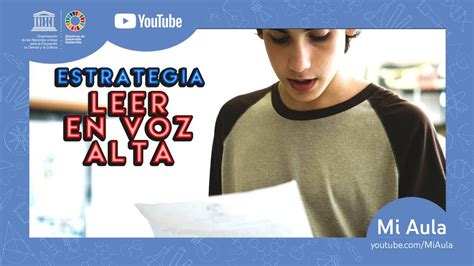 ESTRATEGIA DE ENSEÑANZA LECTURA EN VOZ ALTA YouTube