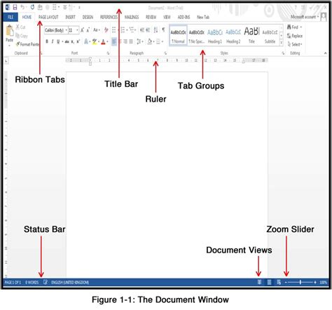 Starting Microsoft Word Documents Training Connection