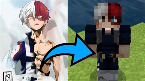 Todoroki Skin Minecraft Telegraph