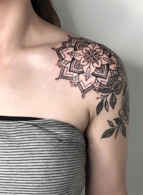 Shoulder Mandala Tattoo Mandala Tattoo Shoulder Mandala Tattoo