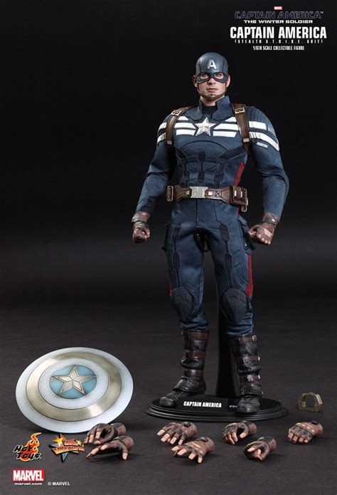 Captain America Stealth Strike Suit Winter Soldier 16 Scale Figure