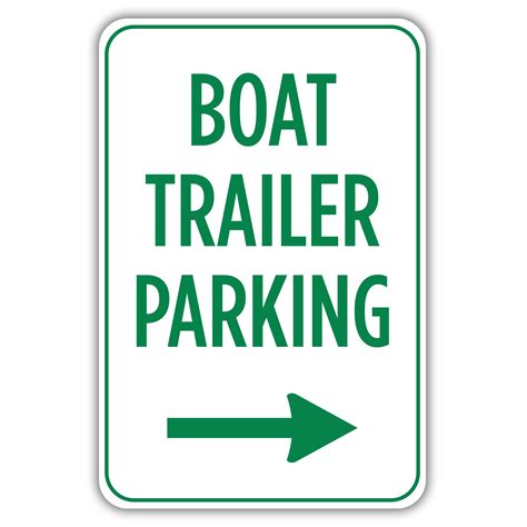 Boat Trailer Parking American Sign Company