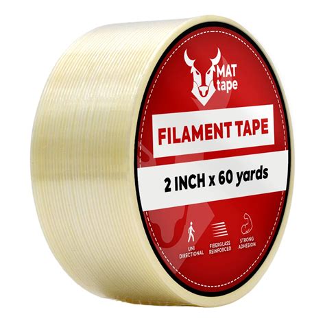 Mat Commodity Grade Fiberglass Reinforced Filament Strapping Tape 2