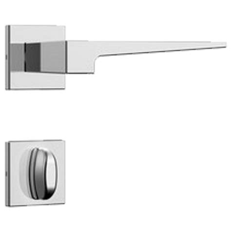 Fechadura Banheiro Classic Mm Roseta Quadrada Inox Stam Na Elos