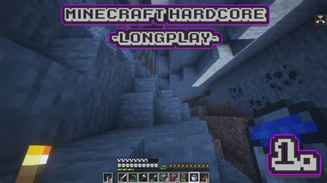 Minecraft Hardcore Exploring Caves Relaxing Longplay No