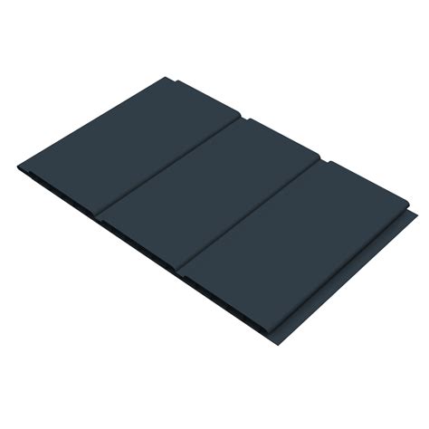 300mm X 10mm Hollow Soffit Board 5m Length Anthracite Grey Speedy