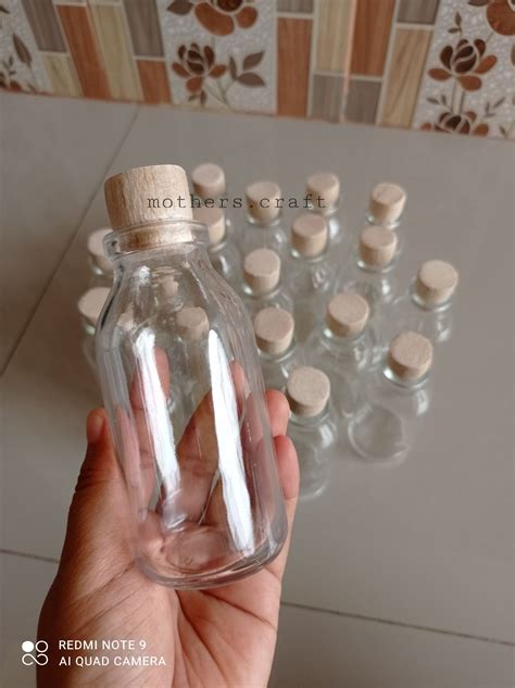 Botol Kaca Tutup Kayu 100ml Lazada Indonesia