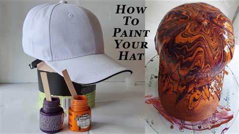 625 Painting A Hatcap The Dos And Donts Acrylic Pouring Youtube