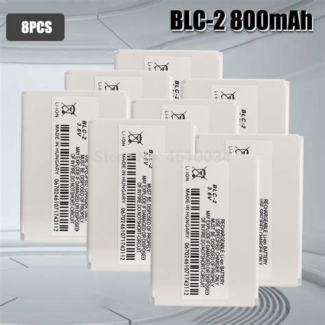 3 6v 800 Mah Blc 2 Blc 2 Blc 2 Batterier Erstatni Grandado