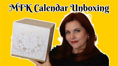 Unboxing The Maison Francis Kurkdjian Advent Calendar YouTube