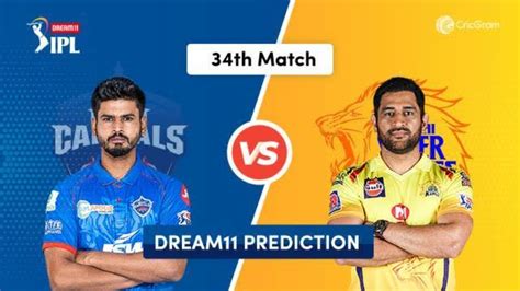 Delhi Capitals Vs Chennai Super Kings Live 34 Match Ipl Dc Vs