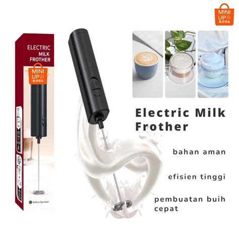 Jual Pengocok Susu Milk Frother Mixer Portable Foam Coffee Milk Latte