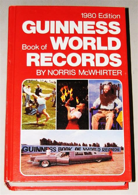 Guiness Book Of World Records Edition Norris Mcwhirter