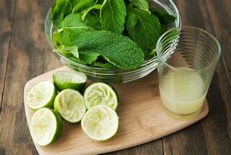 Mint Lime Syrup Recipe Use Real Butter