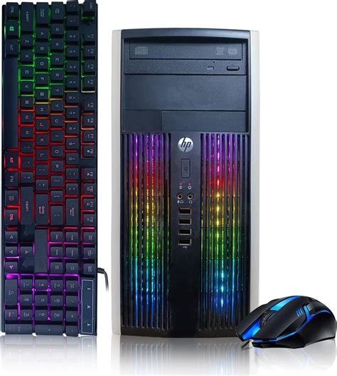 HP Gaming PC Desktop Computer - Intel Quad I7 up to 3.8GHz, 16GB Memory ...