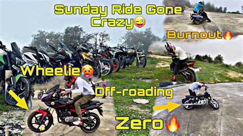 Sunday Ride Gona Crazy🔥 Wheelie Shot🥵 Tabahi Ho Gi Aj Ki Ride Pe