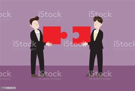 직소 퍼즐 사업가 퍼즐에 대한 스톡 벡터 아트 및 기타 이미지 퍼즐 개성 개념 일체감 Istock