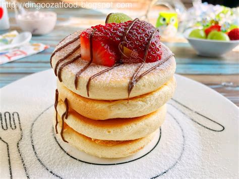 Miki's Food Archives : Fluffy Souffle Pancake 舒芙蕾松饼