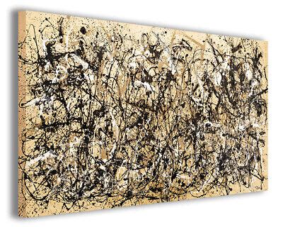 QUADRI FAMOSI JACKSON Pollock VI Stampe Su Tela Riproduzioni Famose